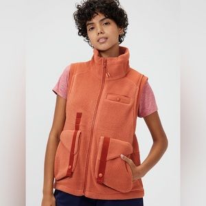 Outdoor Voices Primo Fleece Vest Russet Size Large